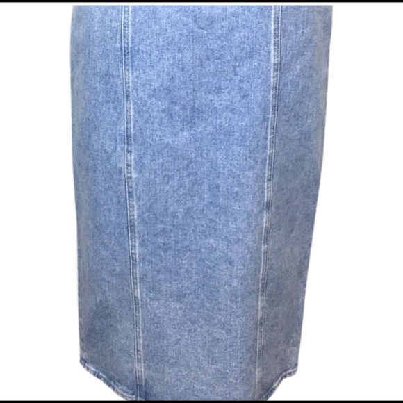 St. John’s Bay Denim Maxi Skirt - Picture 2 of 5